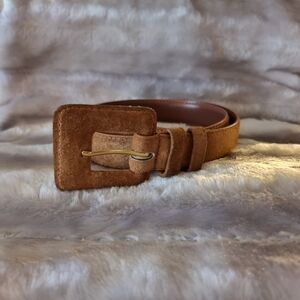 Vintage Newmark Genuine Suede Belt
